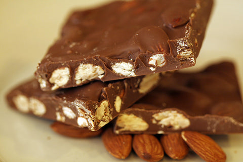 Milk Chocolate Almond Bark - Mouses Chocolates & Coffees
