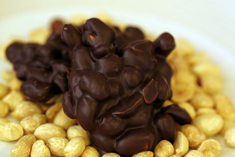 Dark Chocolate Peanut Cluster - Mouses Chocolates & Coffees