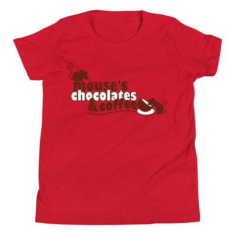 Classic Mouse's Youth Short Sleeve T-Shirt - Mouses Chocolates & Coffees