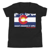Mouses Colorado Youth Short Sleeve T-Shirt - Mouses Chocolates & Coffees